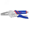 Клещи зажимные 230мм с удлиненнымиПрямыми губками CR-V