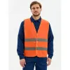 Жилет сигнальный ProfLine Base (тк.Полиэфир,60), оранжевый, р. 52-54