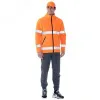 Куртка флисовая сигнальная Люменар, цвет флуоресцентно-оранжевый, р. 88-92/182-188