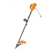 Триммер электрический (2000Вт, 380 мм, D-обр. рукоятка, разъемная штанга, нож+леска)