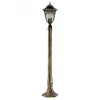 Светильник НТУ-60w столб Е27 IP44 черное золото
