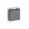ATLASDESIGN РОЗЕТКА с заземл. со шторк. с крышкой,16А,IP20,мех., быстрозажимные клеммы, ГРИФЕЛЬ