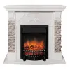 Каминокомплект напольный дистанционное управление 985/1080/400, 1500 Вт цвет белый