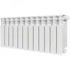 Радиатор биметаллический STOUT Titan Ventil 350 12 секций нижнее правое подключение белый