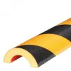Предостерегающий защитный профиль ГАСЛАЙН, тип R30 черно-желтый, R30x1000 мм, гибкий пенополиуретан