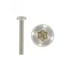 Винт с полукруглой головкой с фланцем. шлиц TORX ИСО 7380-2 А2 M 6X20/20 TX30