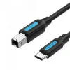 Кабель USB 2.0 Type C M на BM, 2 м.