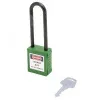 Замок безопасности навесной нейлоновая дужка BD-G34 Green