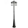 Светильник НТУ-2х60w столб Е27 IP44 черный