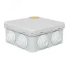 Коробка уравнивания потенциалов КУП-030-031 с крышкой наружная (85х85х40) для прямого монтажа 8 мемб