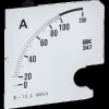 Шкала сменная для амперметра Э47 100/5А класс точности 1,5 96х96мм