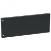 Панель сплошная цоколя 200х800мм (LINEA S) черная
