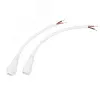 Соединительный кабель (2pin) герметичный (IP67) 2х1,0кв мм  белый, REXANT