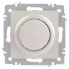 Светорегулятор Intro Accent 6-401-06 поворотный, 600Вт 230В, IP20, СУ, перламутр
