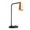 Светильник настольный GU10 без лампы золото и черный