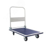 Тележка ручная платформенная ТП 150 с покрытием, г/п 150кг, 730х470, колеса d100 мм, со складывающей