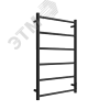 Полотенцесушитель электрический J neo 80/50 с диммером цвет чёрный матовый