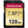 Карта памяти 128GB SD 500S UHS I, SDXC, 95 МБ/с, Class 10