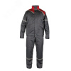 Костюм Гидра-2 (куртка с полукомбинезоном), серый/красный, р. 52-54/170-176