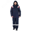 Костюм мужской утепленный Анкер с пк цв. синий-красный р. 120-124/182-188