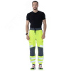 Брюки-трансформер сигнальные Блазар, цвет флуоресцентно-желтый с темно-серой отделкой, р. 96-100/182