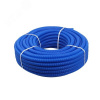 Труба гофрированная ПНД D40, для труб D25, синяя, бухта 30м