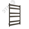 Полотенцесушитель электрический Y neo 80/50 с диммером цвет чёрный матовый