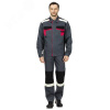 Костюм муж. Барит брюки (сер.-черн.-красн.), р.120-124/170-176