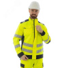 Сигнальная куртка Brodeks KS225, желтый/черный (L)