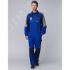 Костюм Формула (ткань Смесовая,240) полукомбинезон, васильковый темно-синий светло-серый 52-54 182-1