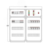 Щит управления электрообогревом DEVIBOX FHR 5x2800 D330 (в комплекте с терморегулятором и датчиком т