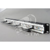 Патч-панель высокой плотности 19 1U 48 портов RJ45 полный экран категория 6A Dual IDC