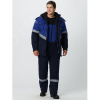 Костюм зимний Эксперт-Антистат МВО (тк.Смесовая,245) п/к, т.синий/васильковый, 60-62/170-176, 874681