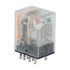 Реле миниатюрное промышленное общего назначения, 4CO, ком. ток 5А, AgSnO?, напряжение 220V DC, опция