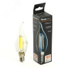 Лампа светодиодная LED 6вт Е14 дневной свеча на ветру FILAMENT Feron.PRO