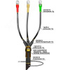 Муфта кабельная концевая 1ПКВ(Н)Тпбнг-LS-3х(70-120)без наконечников
