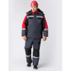 Костюм зимний Фаворит-Мега IMP (тк.Смесовая,240) п/к, серый/черный/красный, р. 48-50/158-164