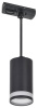 LIGHTING Светильник 4117 декоративный трековый подвесной под лампу GU10 черный IEK