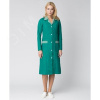 Халат женский Надежда (тк.ТиСи), зеленый/полоска,44-46,170-176