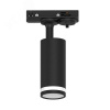 Светильник трековый на шинопровод ДПО GU10 MR11 без лампы черный
