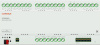 Актуатор многофункциональный KNX, (5 x RS485, 1 x IP, 1 x KNX, 15 x выходов, 1 канал DALI, голосовое