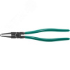 Щипцы изогнутые для стопорных колец удлиненные с ПВХ рукоятками, сжим, 85-165 мм, 3.5-4.0 мм, 310 мм