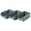 Ящик пластиковый , комплект 3 штуки