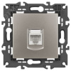 Розетка Elegance 14-3107-16 RJ45, титан
