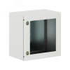 Корпус навесной уличный ST Outdoor с М/П с прозрачной дверью ВxШxГ 600x600x400 мм, IP66
