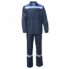 Костюм мужской CПЕЦИАЛИСТ куртка, брюки, цвет темно-синий с васильковым, р-р 48-50/182-188