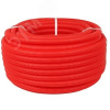 Труба гофрированная 23 красная, для трубы 16, бухта 50м