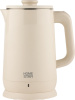 Чайник Homestar HS-1006 (1,8 л), бежевый, двойной корпус