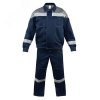 Костюм Белояр (куртка с брюками), синий с серым, р. 52-54/182-188