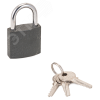 Замок навесной с цилиндровым механизмом секрета, СТАНДАРТ HG-330 серый